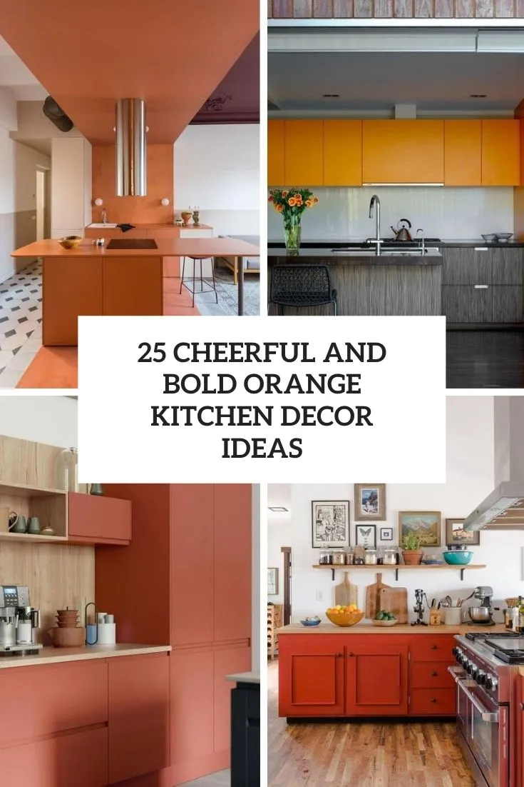 11041 rustic orange kitchen
