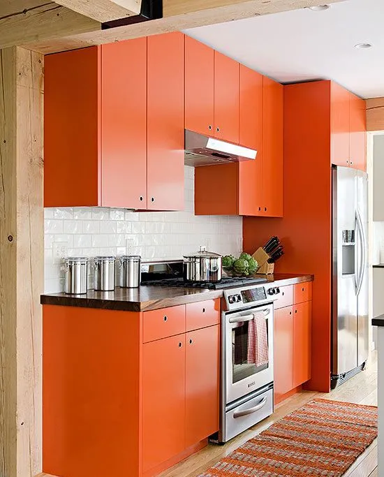 11041 small orange kitchen