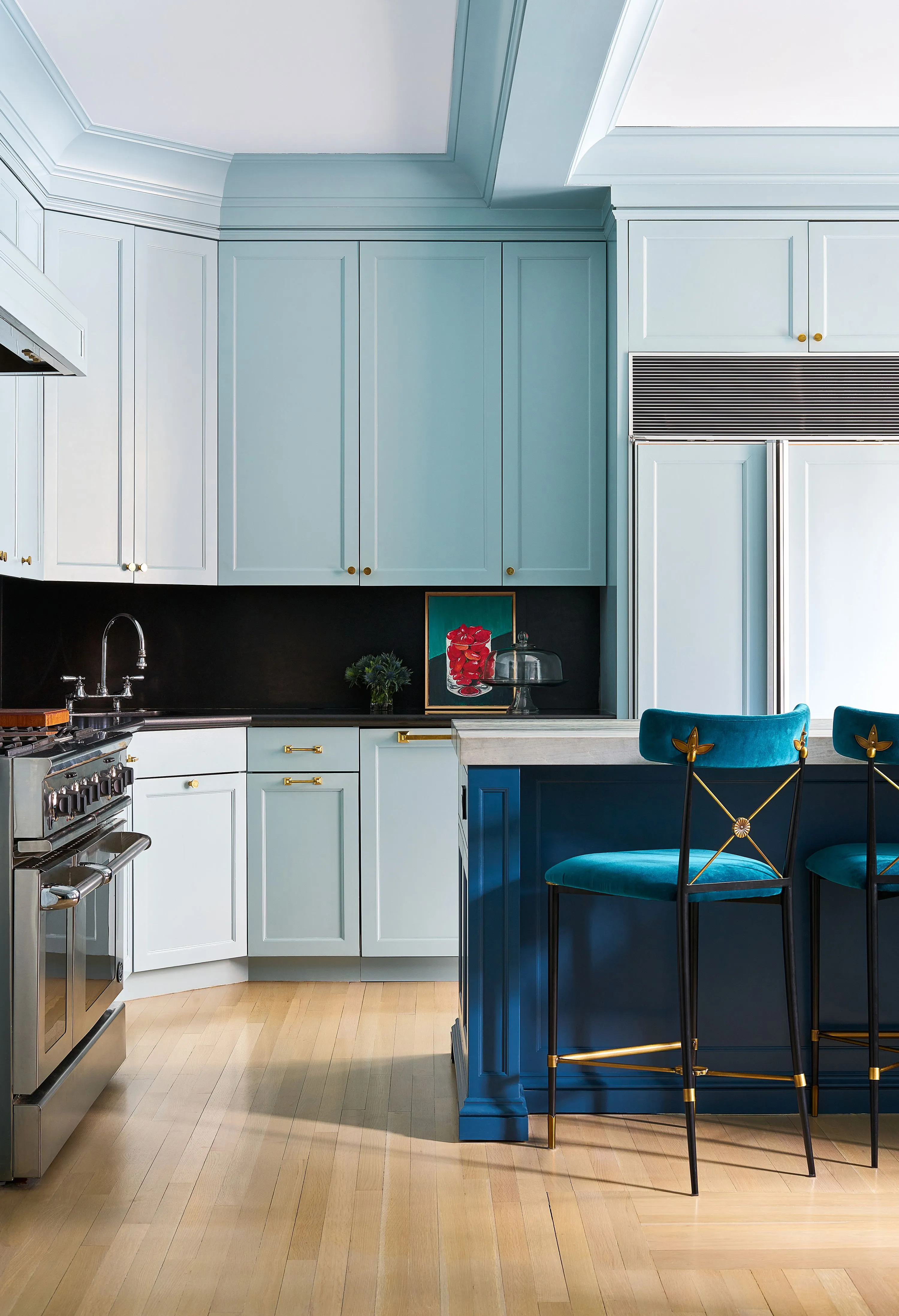 11042 teal blue backsplash