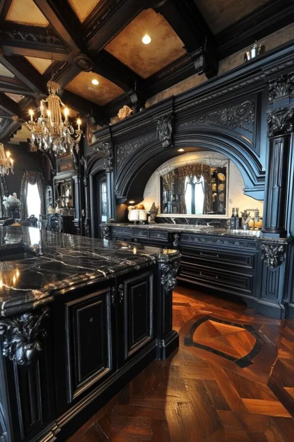 11063 gothic kitchen accents