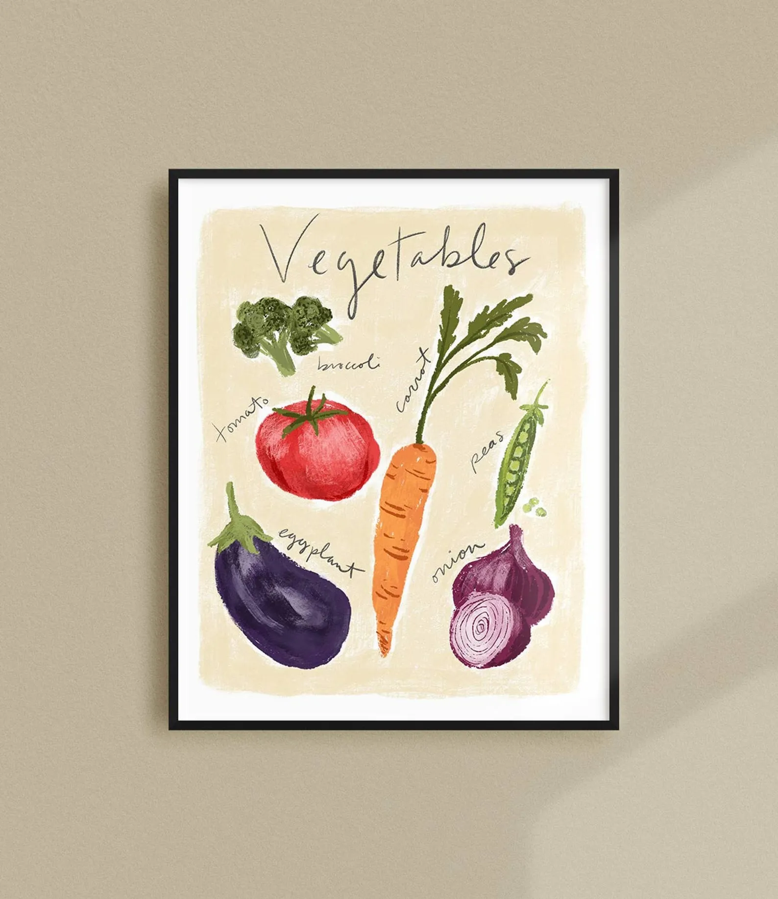 11069 vegetable artwork