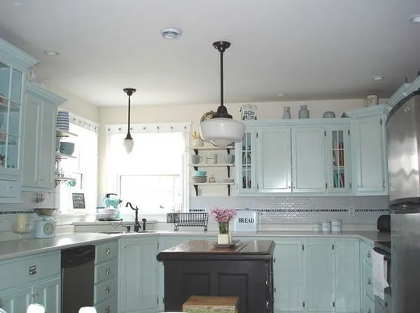 11113 pink kitchen cabinets