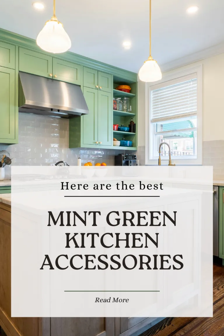 11119 green kitchen appliances