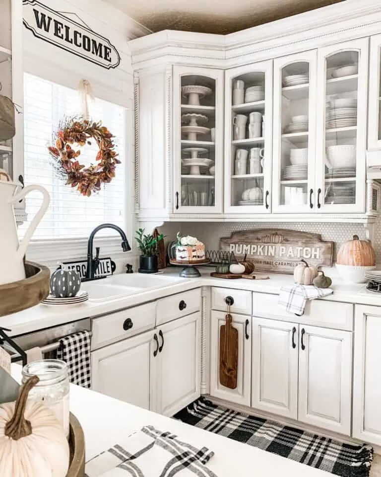 11169 white kitchen decor sign 6