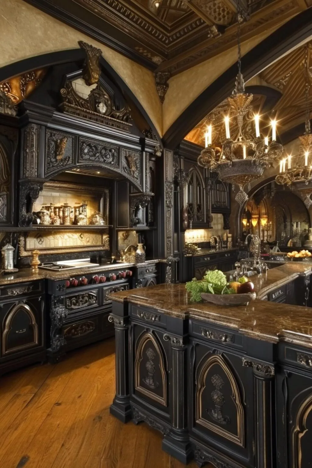 11194 gothic kitchen lighting