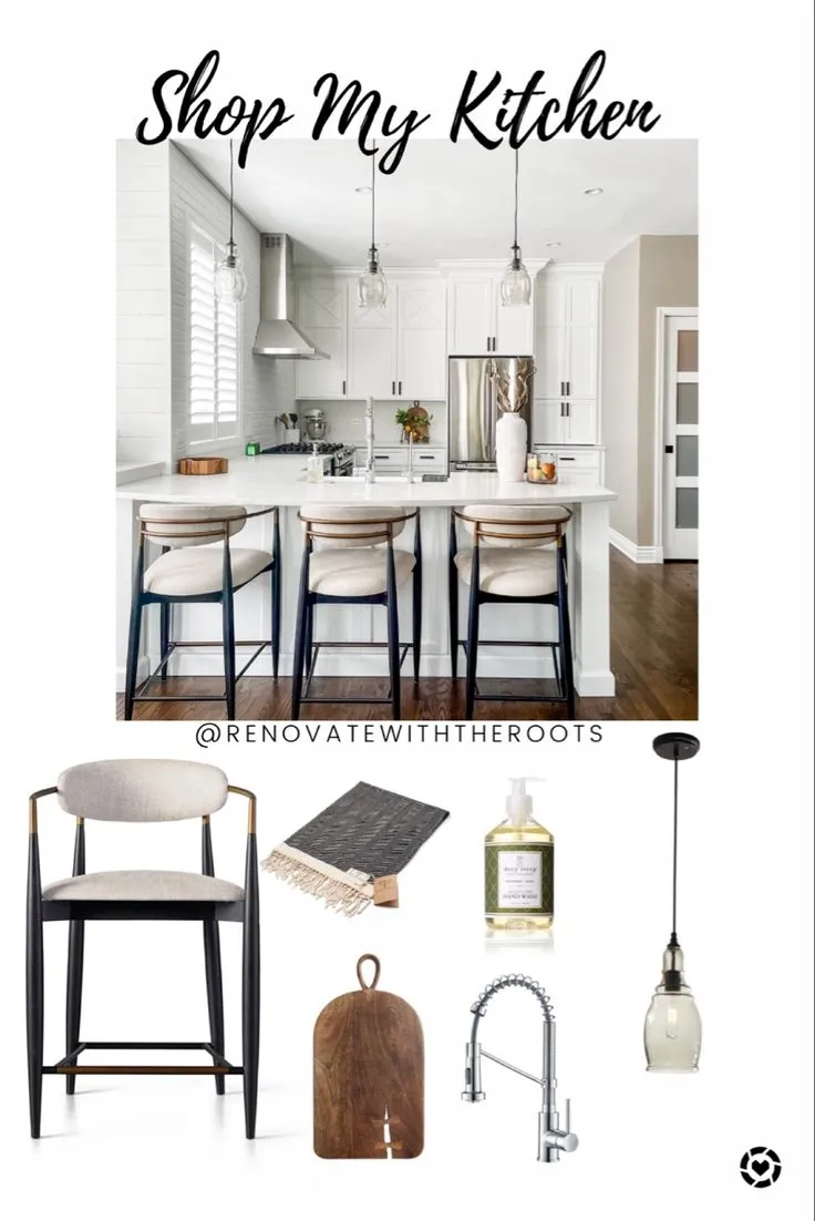 11203 modern farmhouse kitchen wooden accents