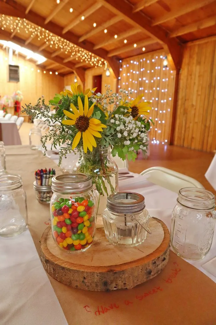 11204 rustic red kitchen sunflower 6