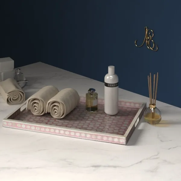 11221 acrylic clear table tray