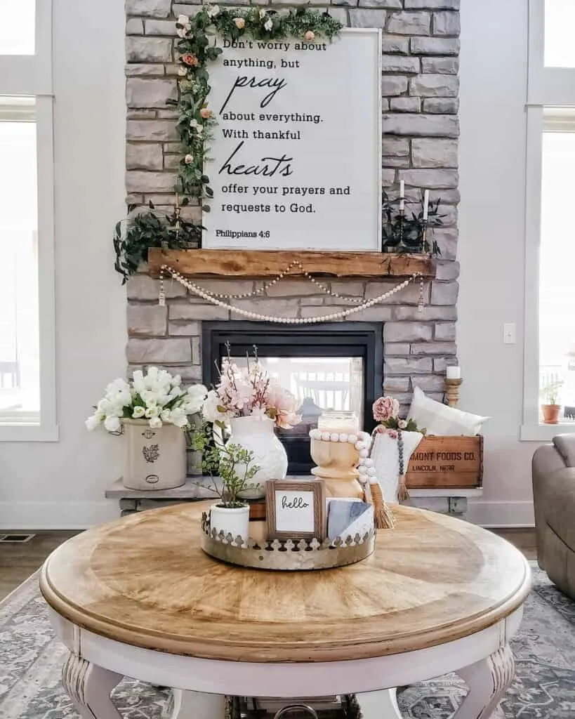 11221 mirrored glam table tray