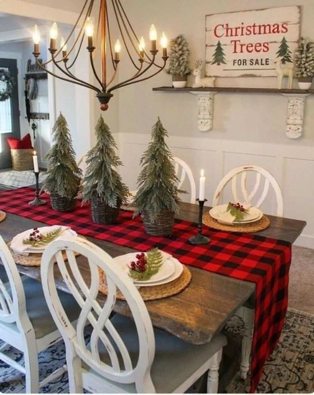 11269 rustic christmas kitchen