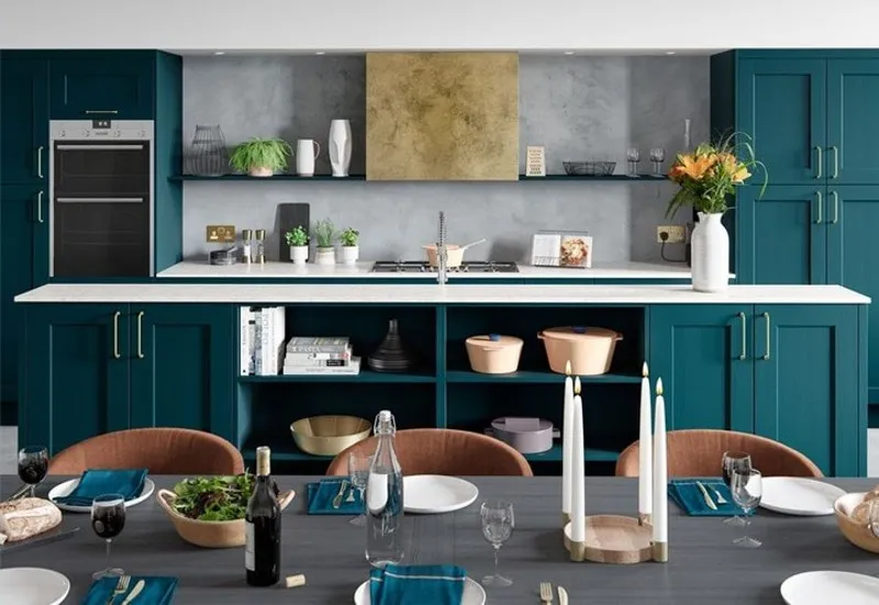 11270 teal kitchen appliances