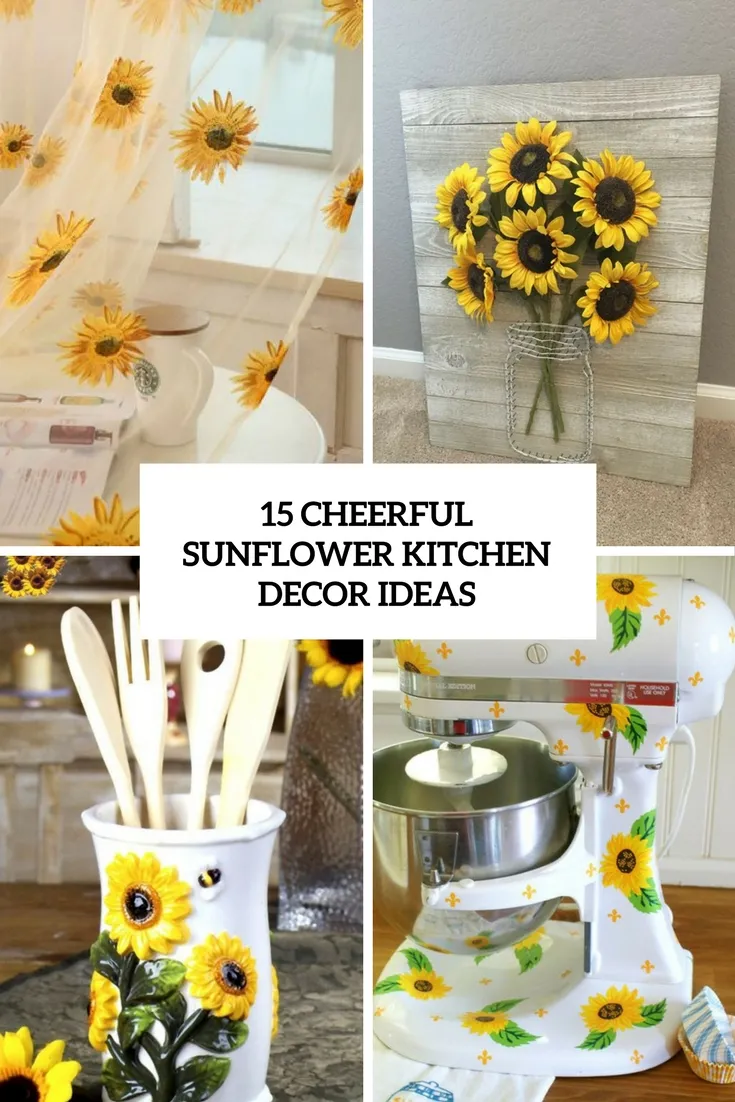 11282 sunflower kitchen textiles