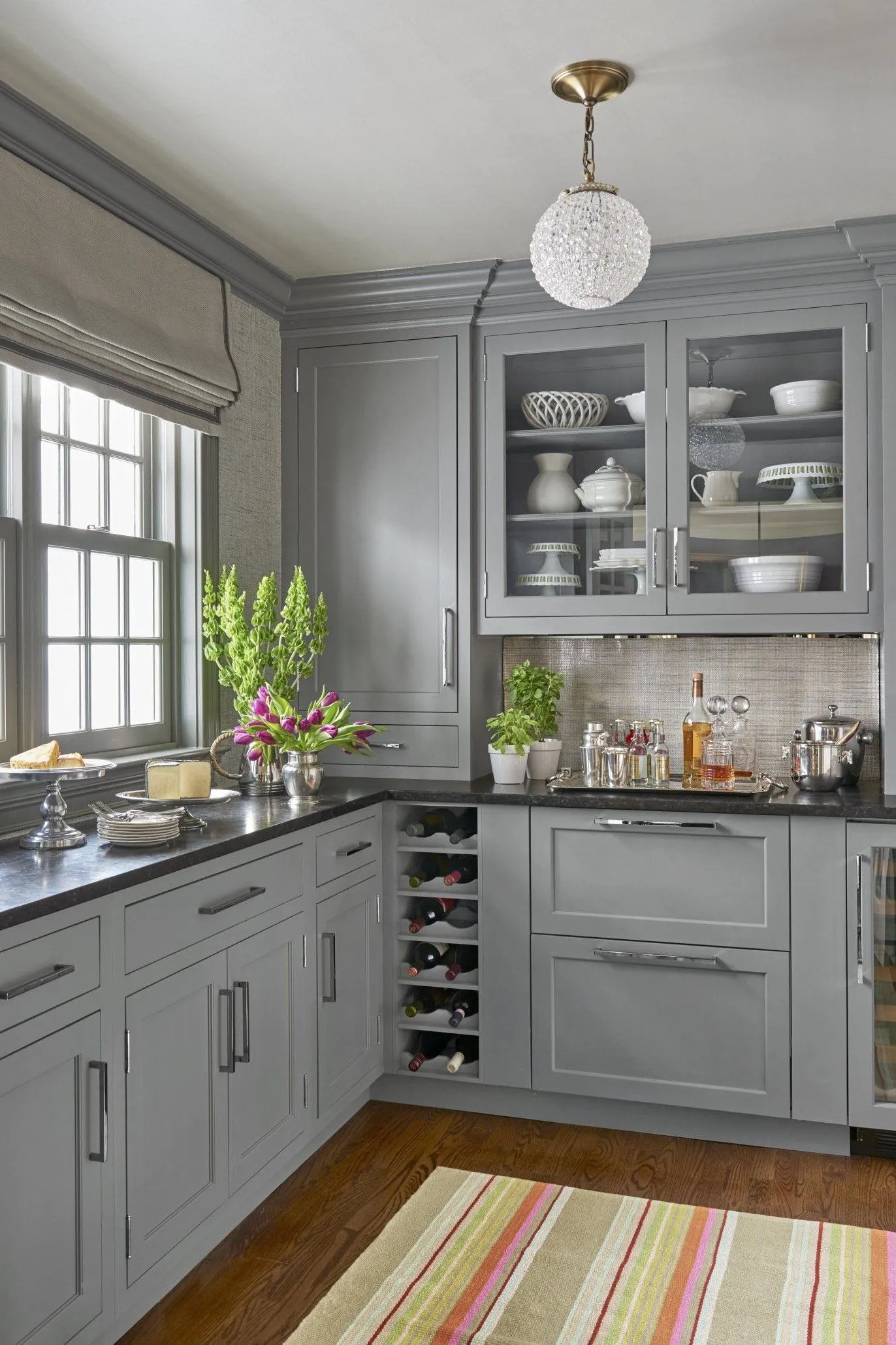11285 gray kitchen accessories
