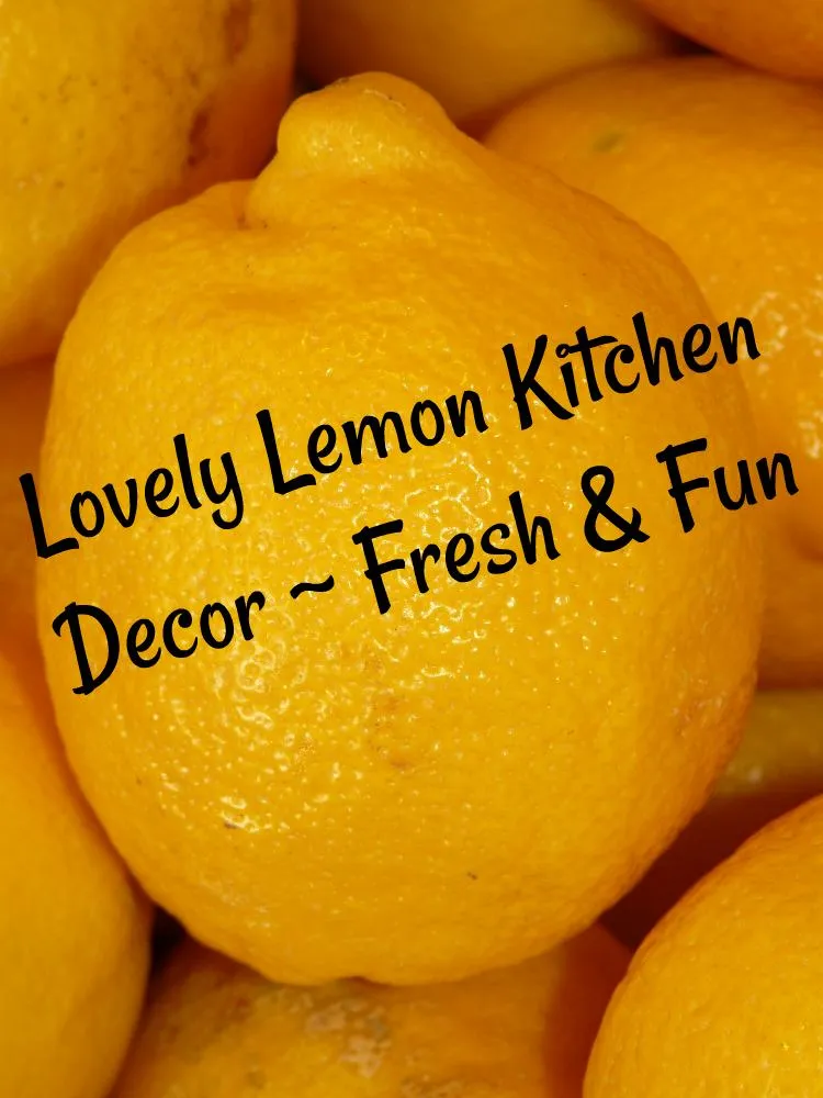 11290 lemon kitchen essentials