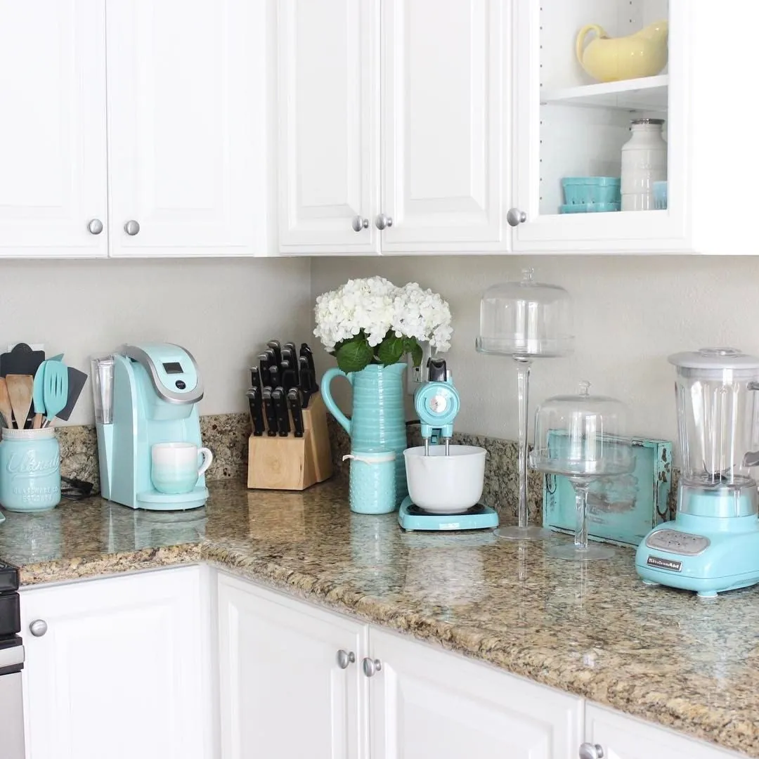 11319 aqua kitchen countertop